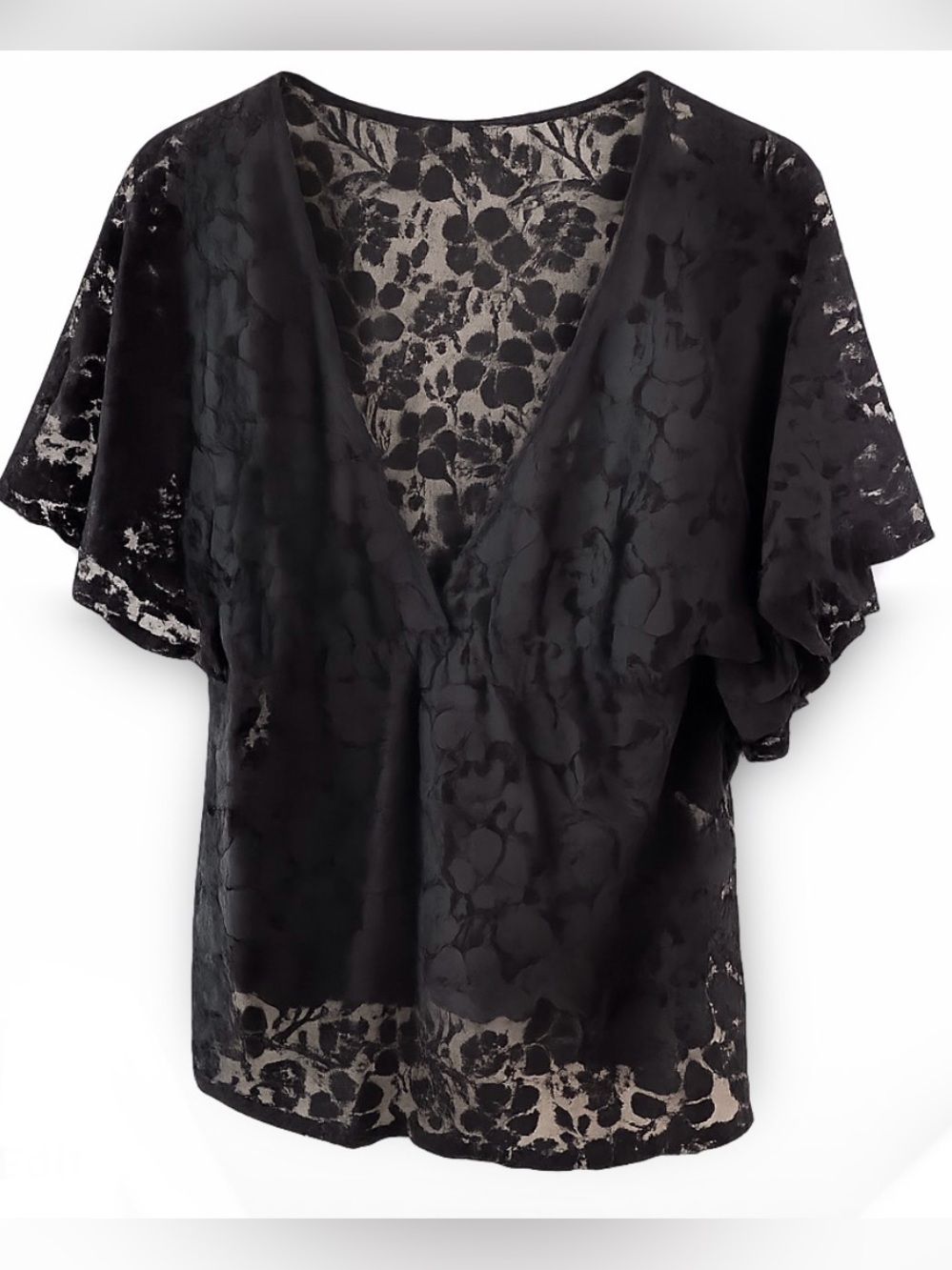Black lace Tshirt
